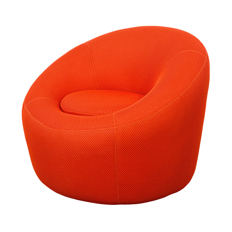 Enkel äggskalsformad soffa i helskum med andningsbart nättyg Enkel äggskalsformad soffa i helskum med andningsbart nättyg