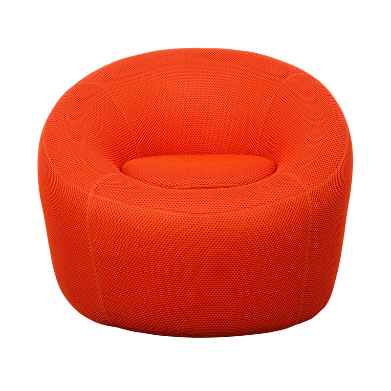 Enkel äggskalsformad soffa i helskum med andningsbart nättyg Enkel äggskalsformad soffa i helskum med andningsbart nättyg