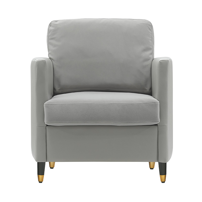 Enkel Patchwork Lädersoffa