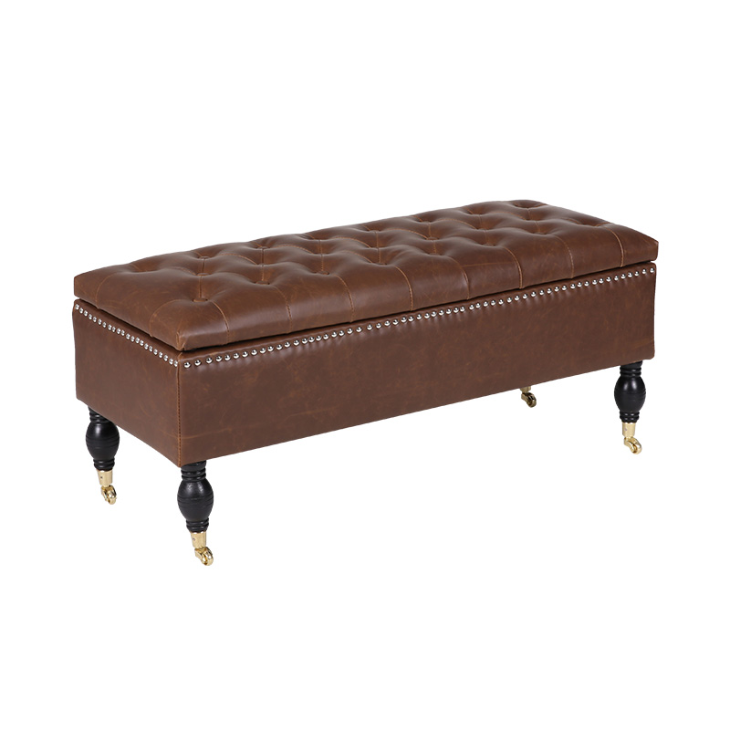 Faux Leather Storage Ottoman: Fördelar, stilar och köpguide